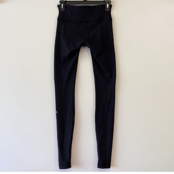 Lululemon Wunder Under Leggings Reversible Plum 6 - Picture 13 of 16